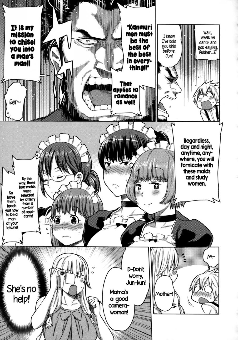 Hentai Manga Comic-Maid x4-Chapter 6-3